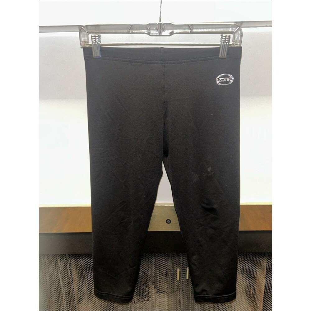 Zone gymnastics cropped pants for girls, Size Medium
